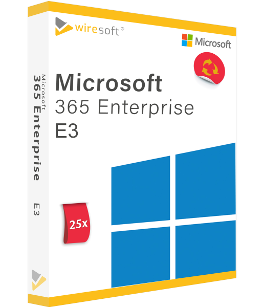 MICROSOFT 365 ENTERPRISE E3 25 USER